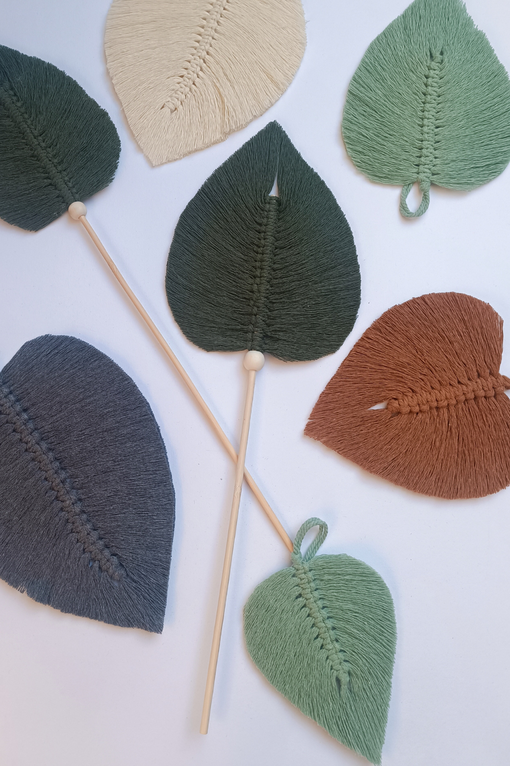 Makramee Blätter: DIY-Deko für Anfänger
